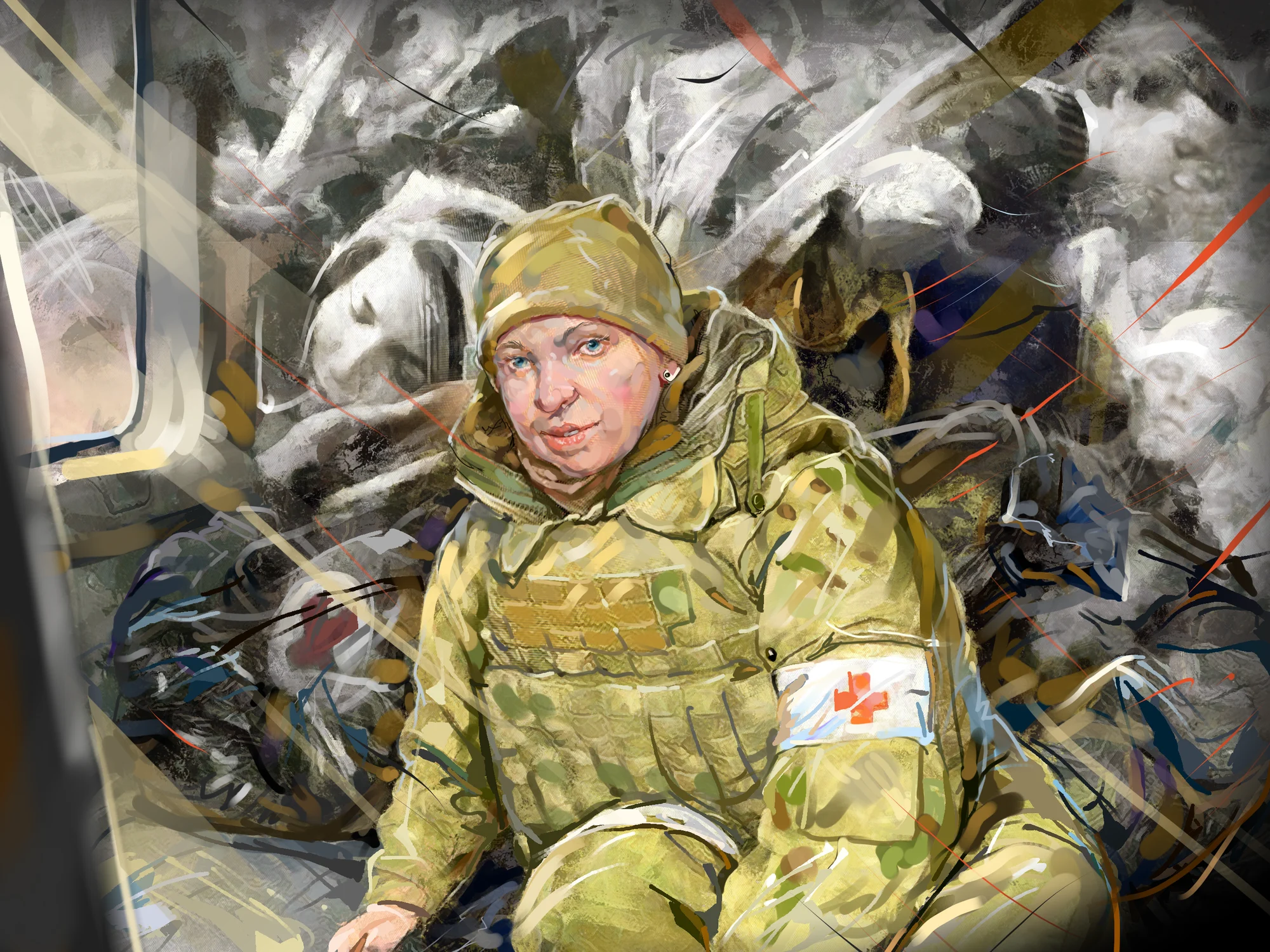Сестренка...везет груз 200.